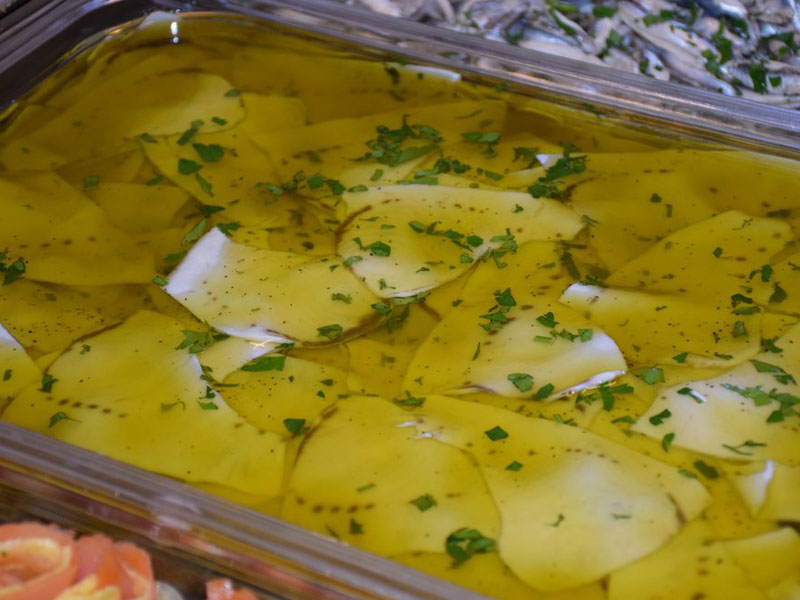 Pesce spada marinato
